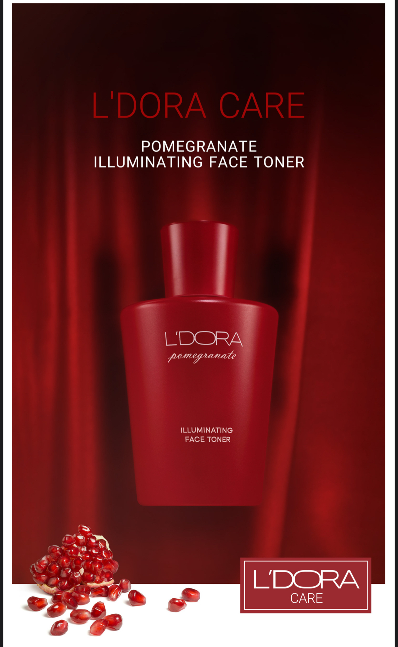 تونر روشن کننده صورت انار مناسب انواع پوست